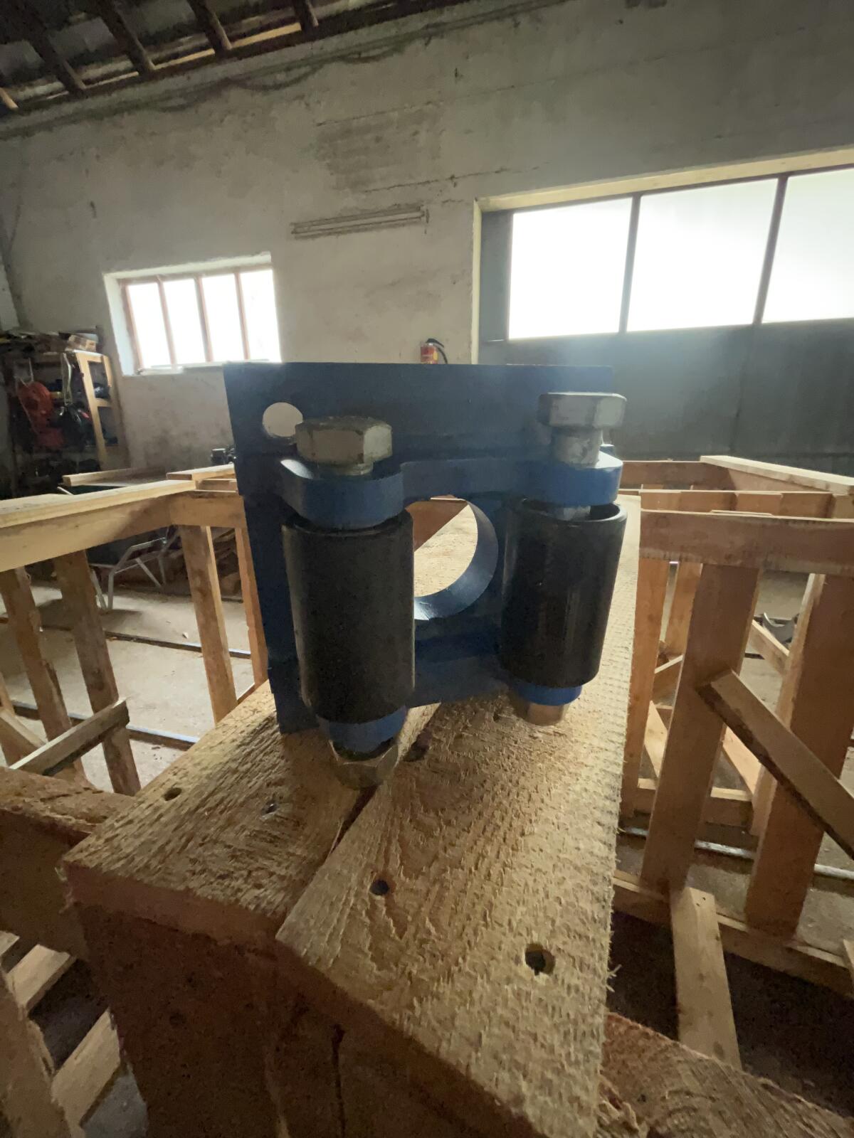 Seileinlaufrolle, Seilwinde Forstwinde 1