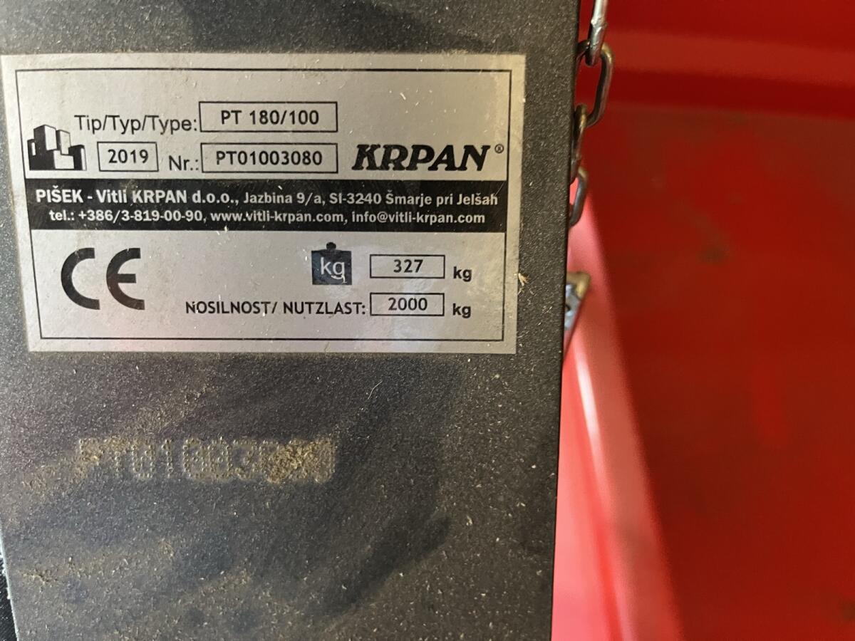 Kippmulde Impos PT 180/100 3