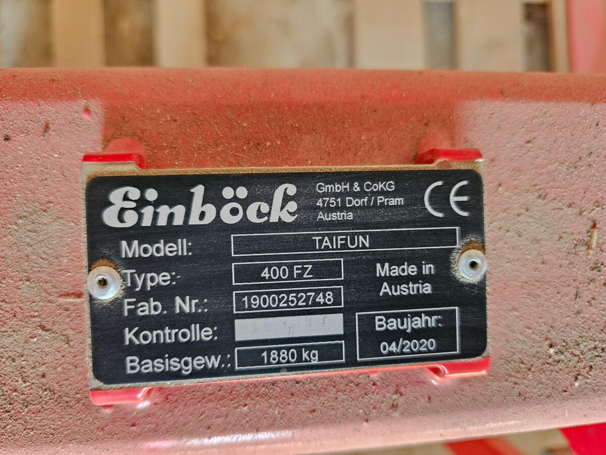 Einböck Taifun 400 FZ 2
