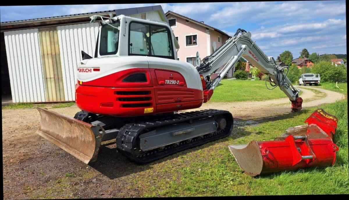 Takeuchi TB290-2 mit Zentralschmierung 2