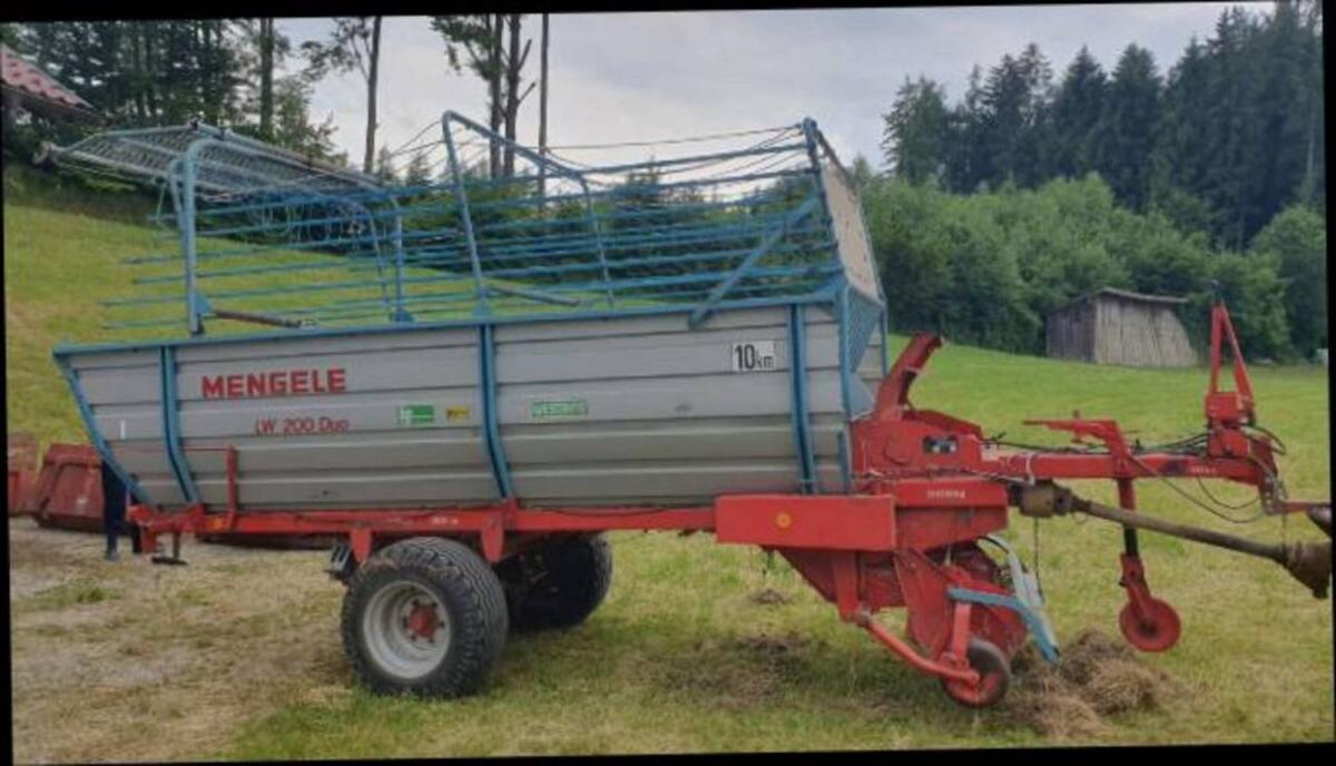 Mengele Ladewagen 200 Duo 1