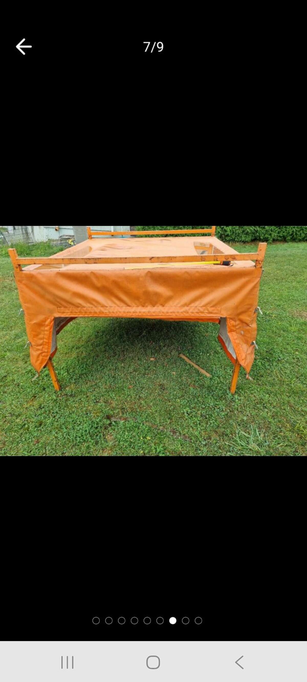 VW T3 Planenaufbau, Spriegel für Pritsche 2