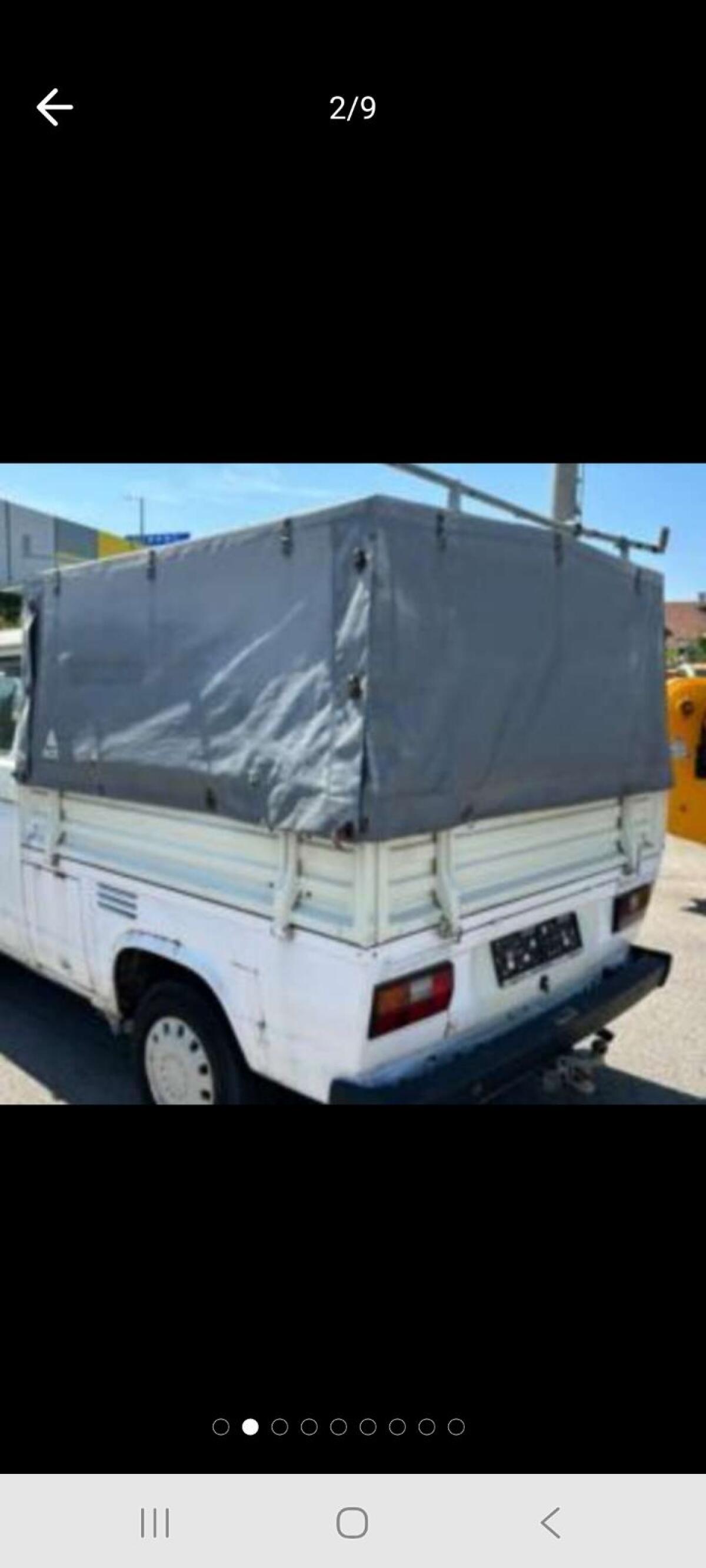 VW T3 Planenaufbau, Spriegel für Pritsche 1