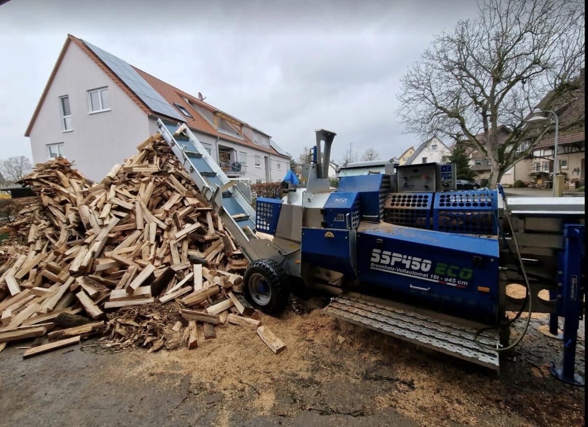 Suche Binderberger Sägespaltautomat Tajfun 1