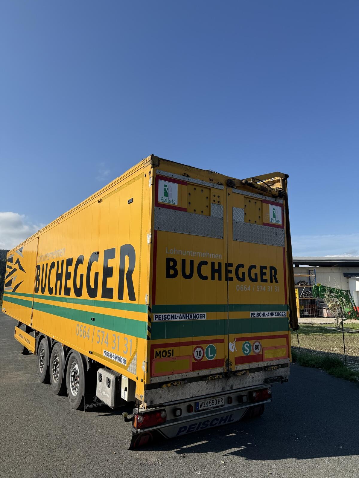 Schubbodenauflieger Peischl 3