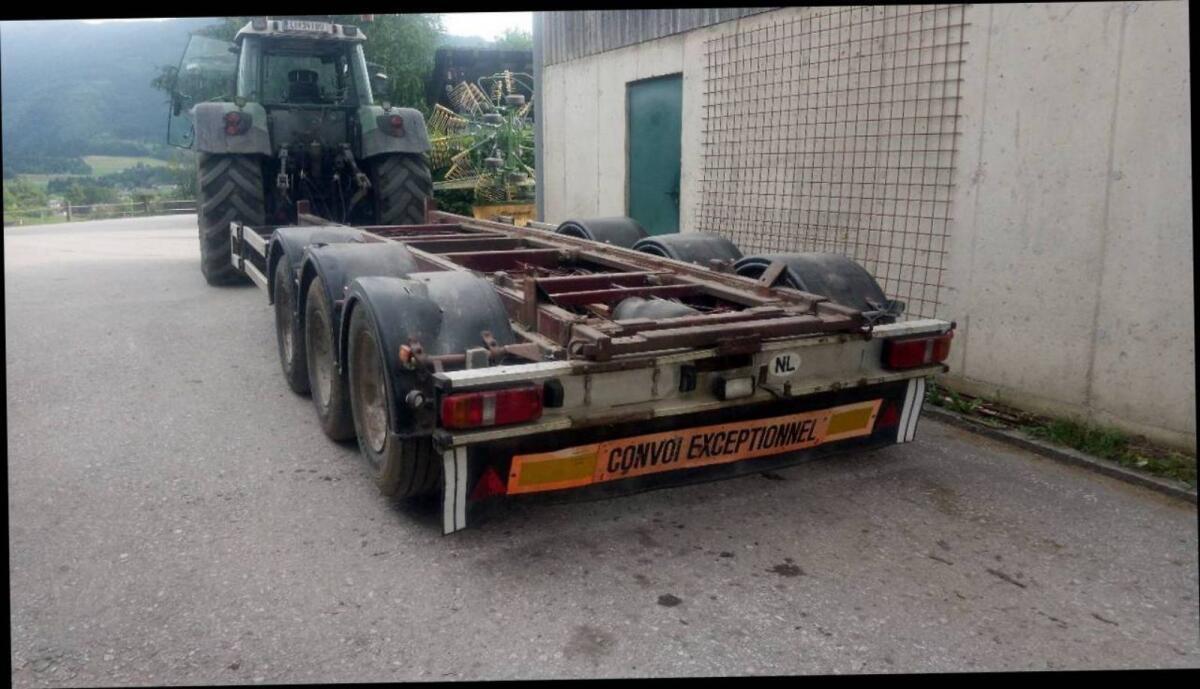 Tridem Fahrgestell - Abrollanhänger 2