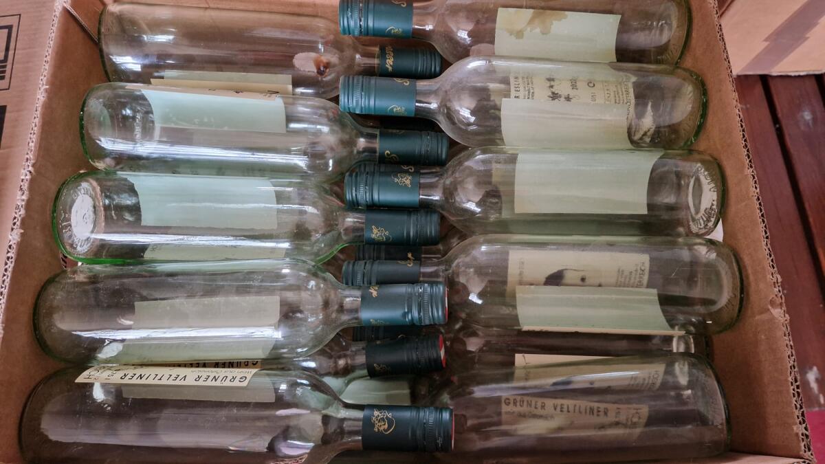 Bordeaux-Flaschen 750 ml Primeur weiß mit BVS Drehverschluss 1