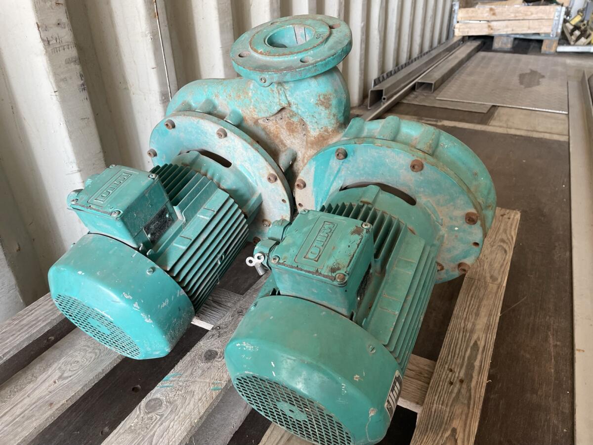 WILO DPN 65/250-4/4 Industrie-Doppelpumpe – 2 x 4 kW 2