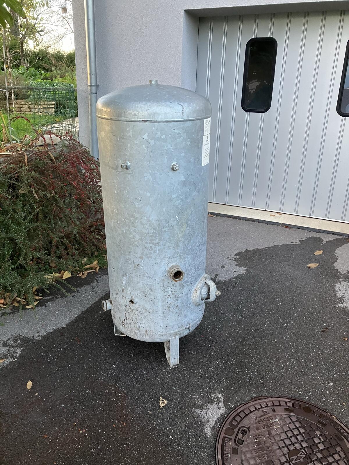 Kessel für Feuerschale, Ofen 1