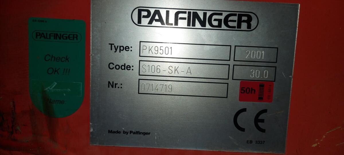 Kässbohrer 260 DW mit Palfinger Kran 1