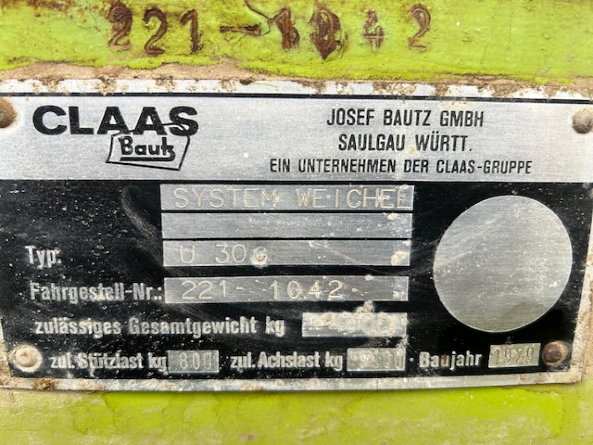Claas Erntewagen U30 2