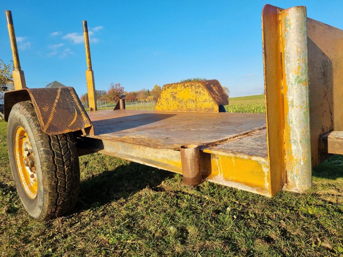 Stabiler Anhänger, Holzanhänger, Meterscheiter 3