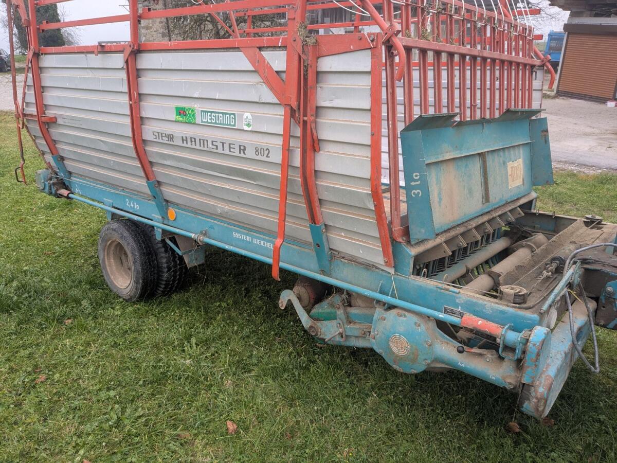 Steyr Hamster Ladewagen 3