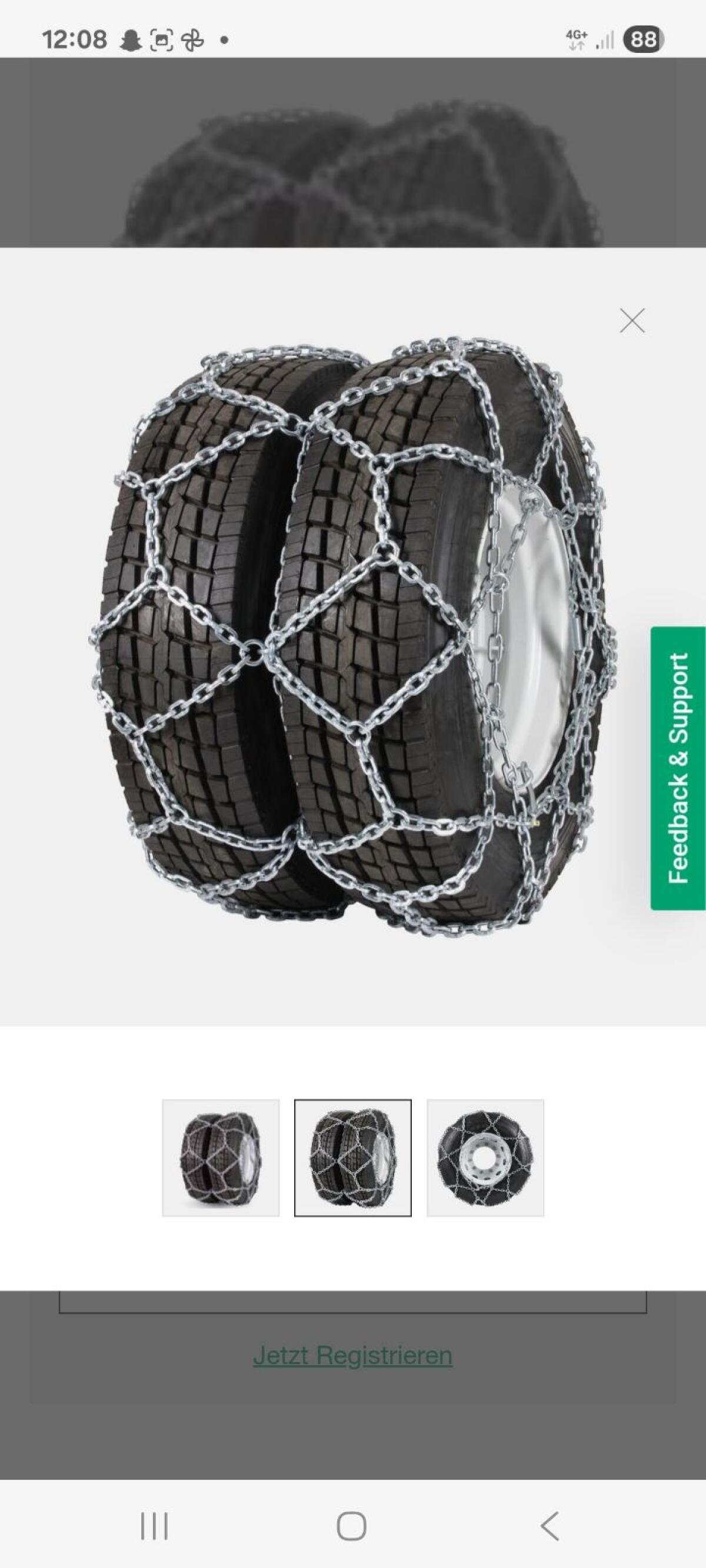 Schneeketten Lkw Pewag 2