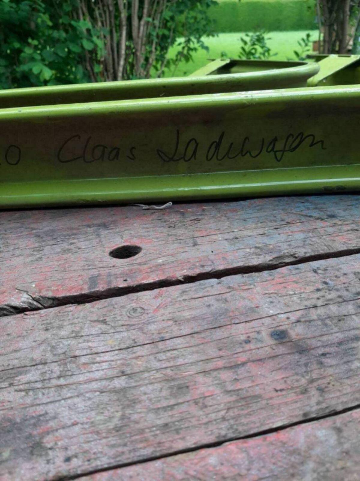 Claas Ladewagen Rafferbleche 3