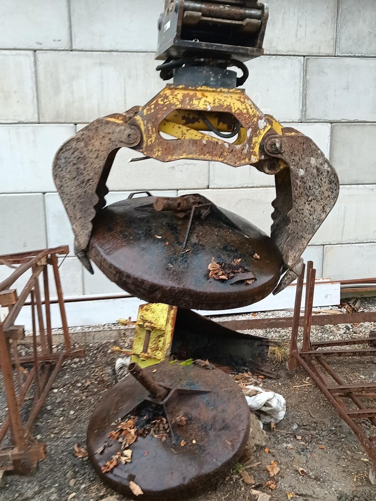 Sumpfteller für Schreitbagger 3