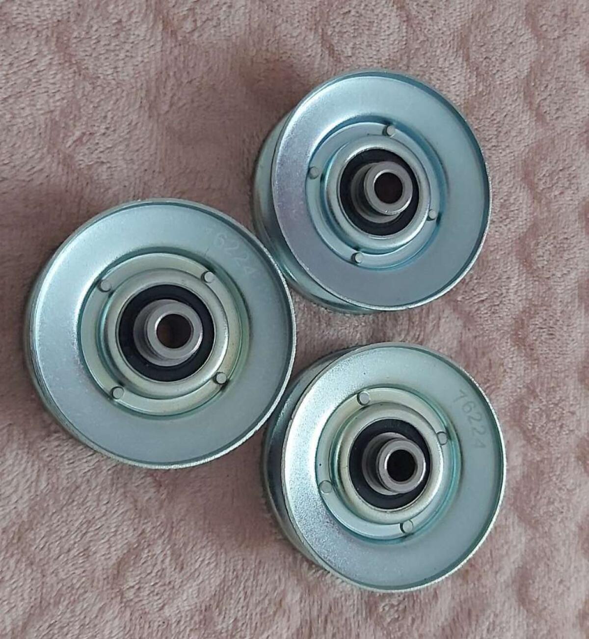 3 Stk. Rasentraktor Umlenkrolle für Antriebsriemen Husqvarna 2