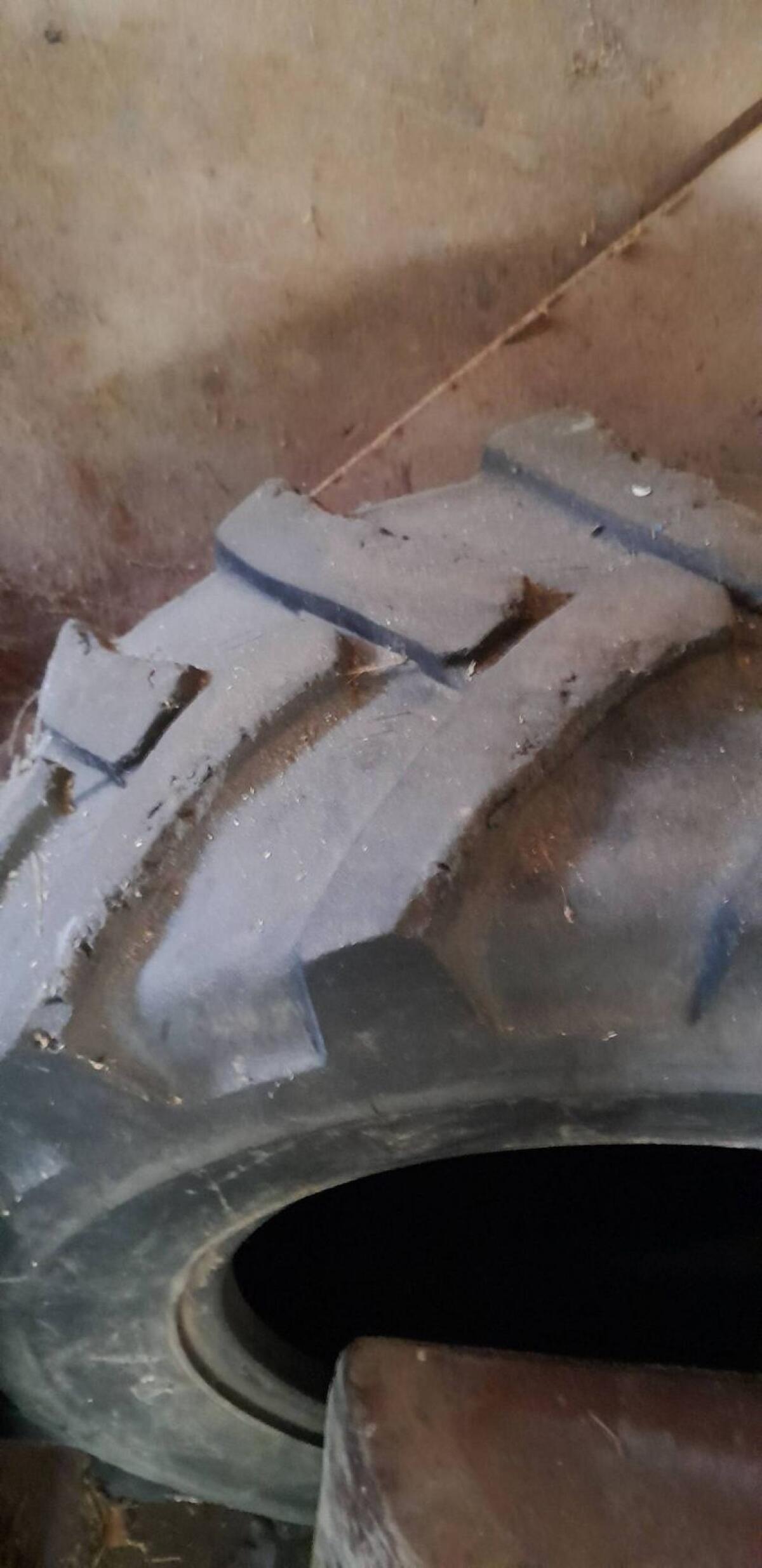 Bagger- oder Traktorreifen 2