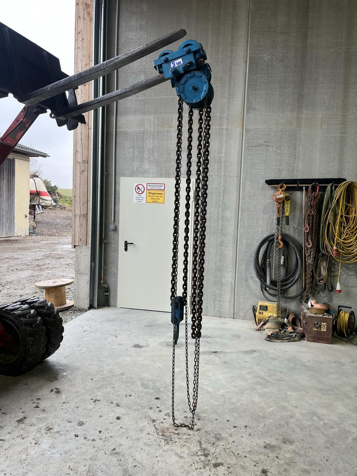 Kettenzug Hubzug Laufkatze 1
