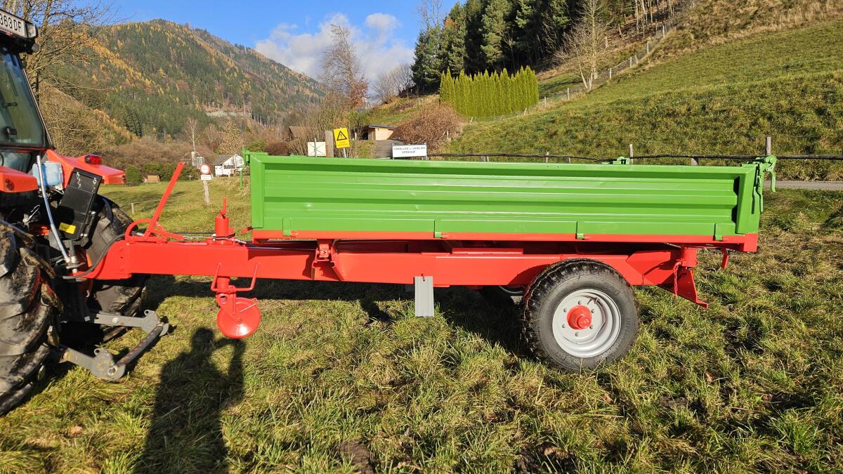 Fuhrmann Anhänger 3-Seiten-Kipper neu aufgebaut 5 Tonnen 2