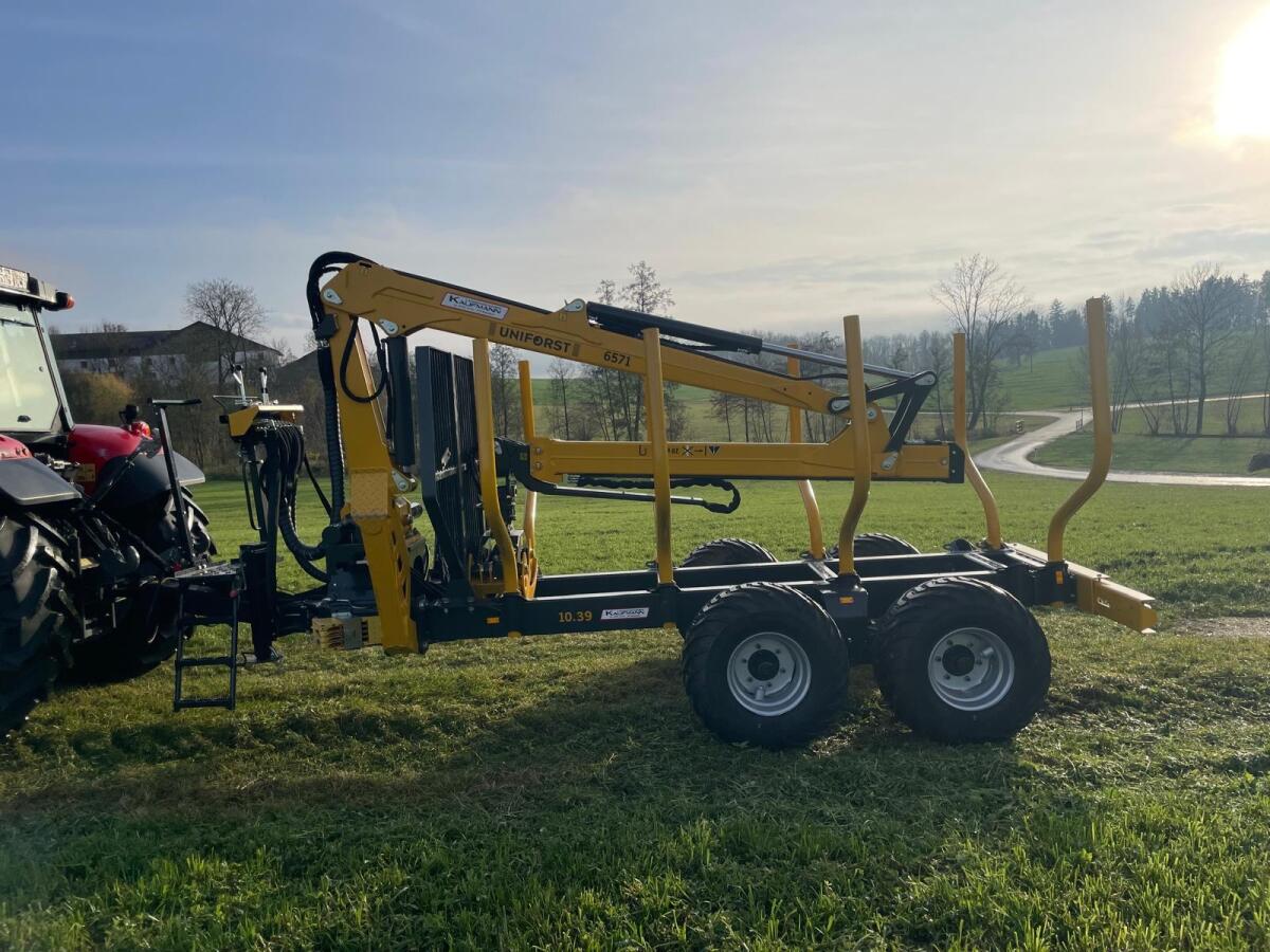 Rückewagen Uniforst 10.39 / 6571 mit Druckluftbremse 3