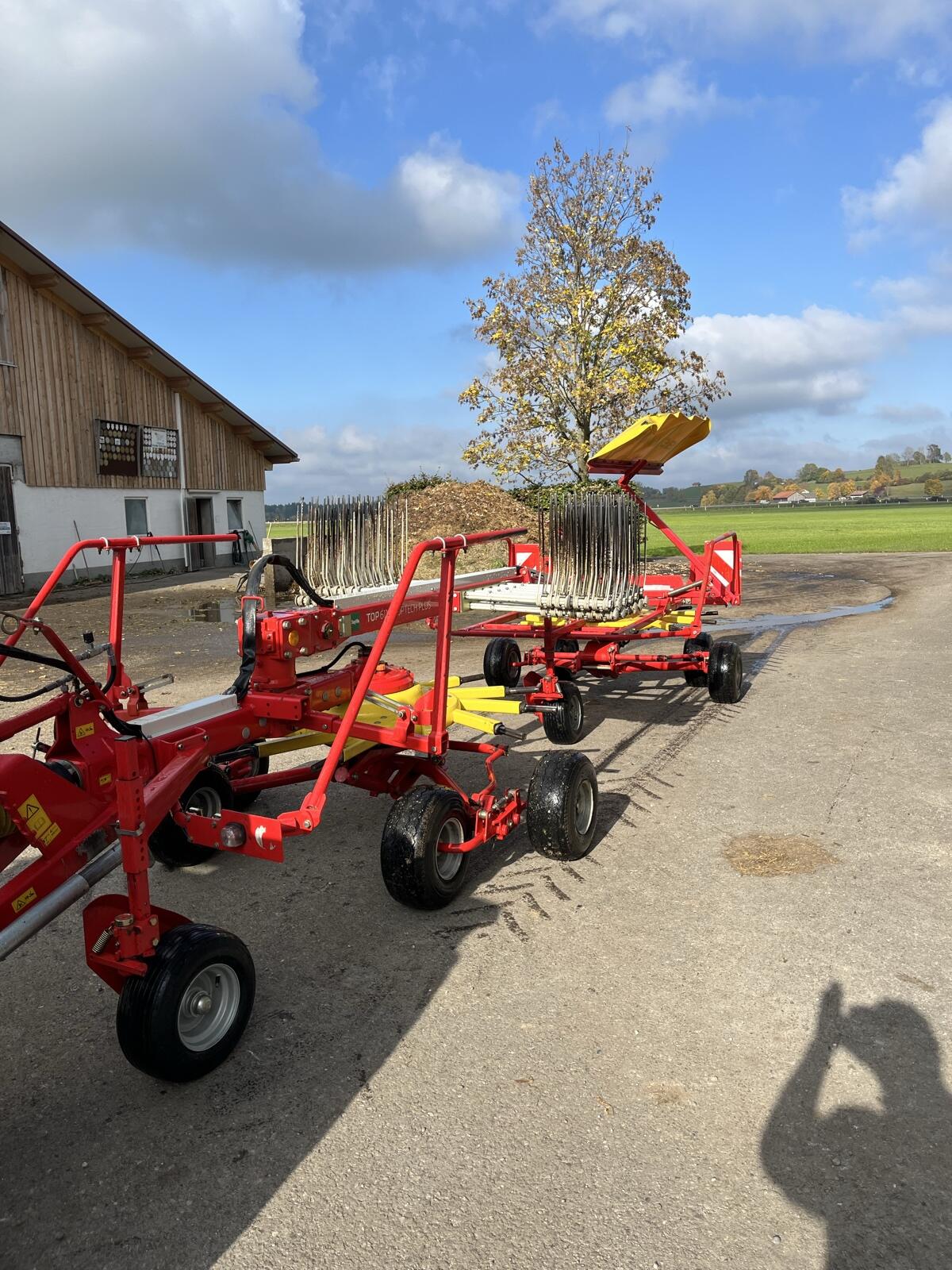 Pöttinger Schwader, Wurmschwader Top 611 A 3