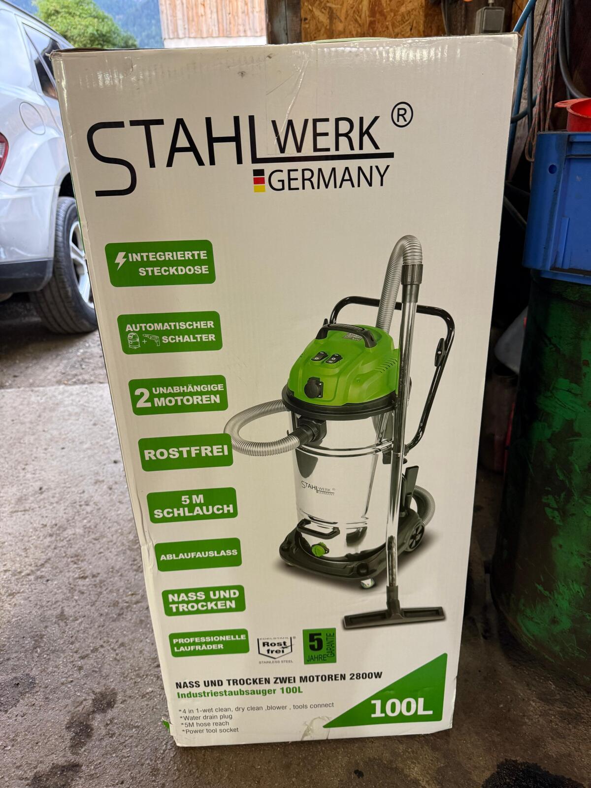 Nass-Trockensauger STAHLWERK 2