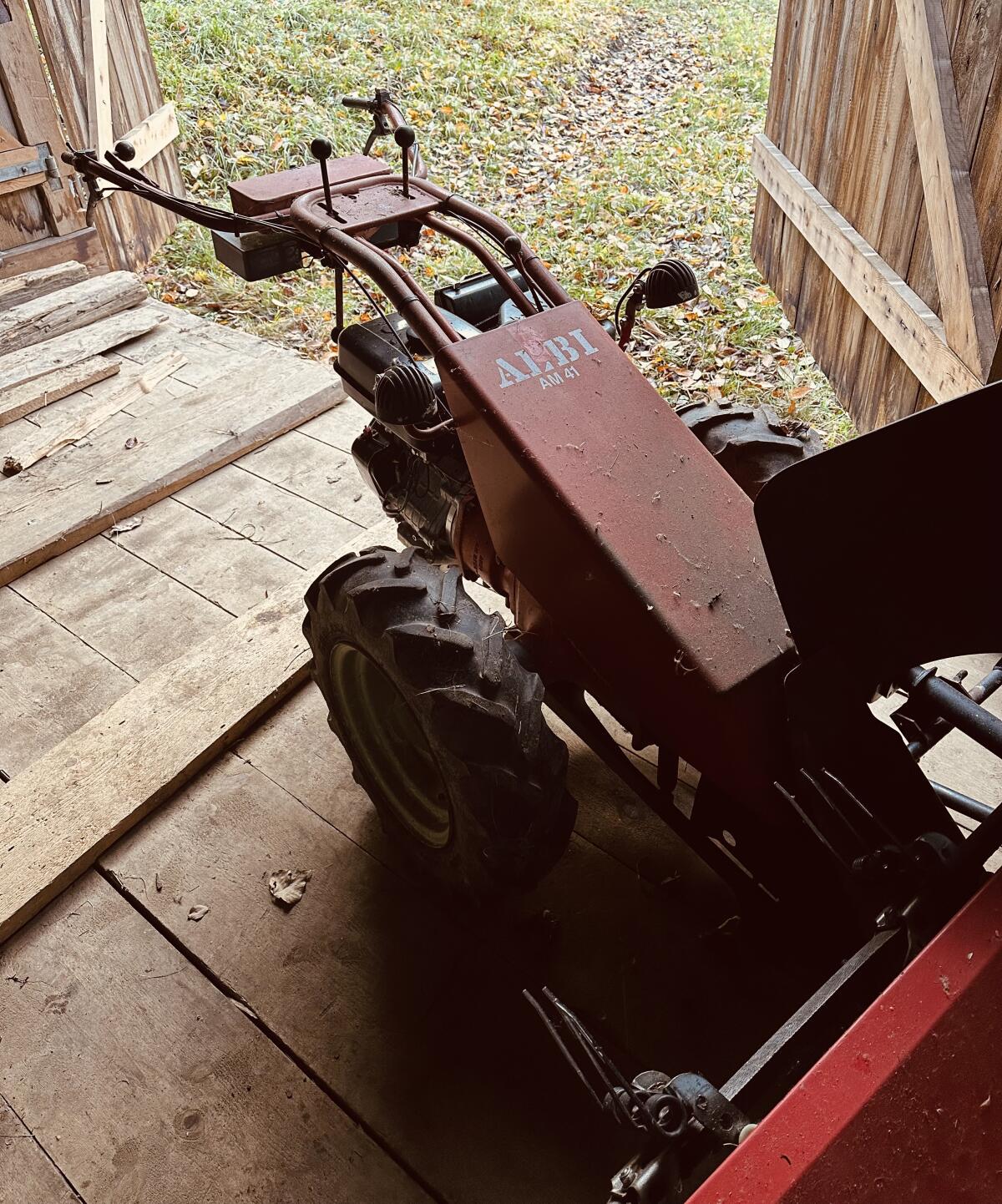 Eingrasmäher AEBI AM41 1