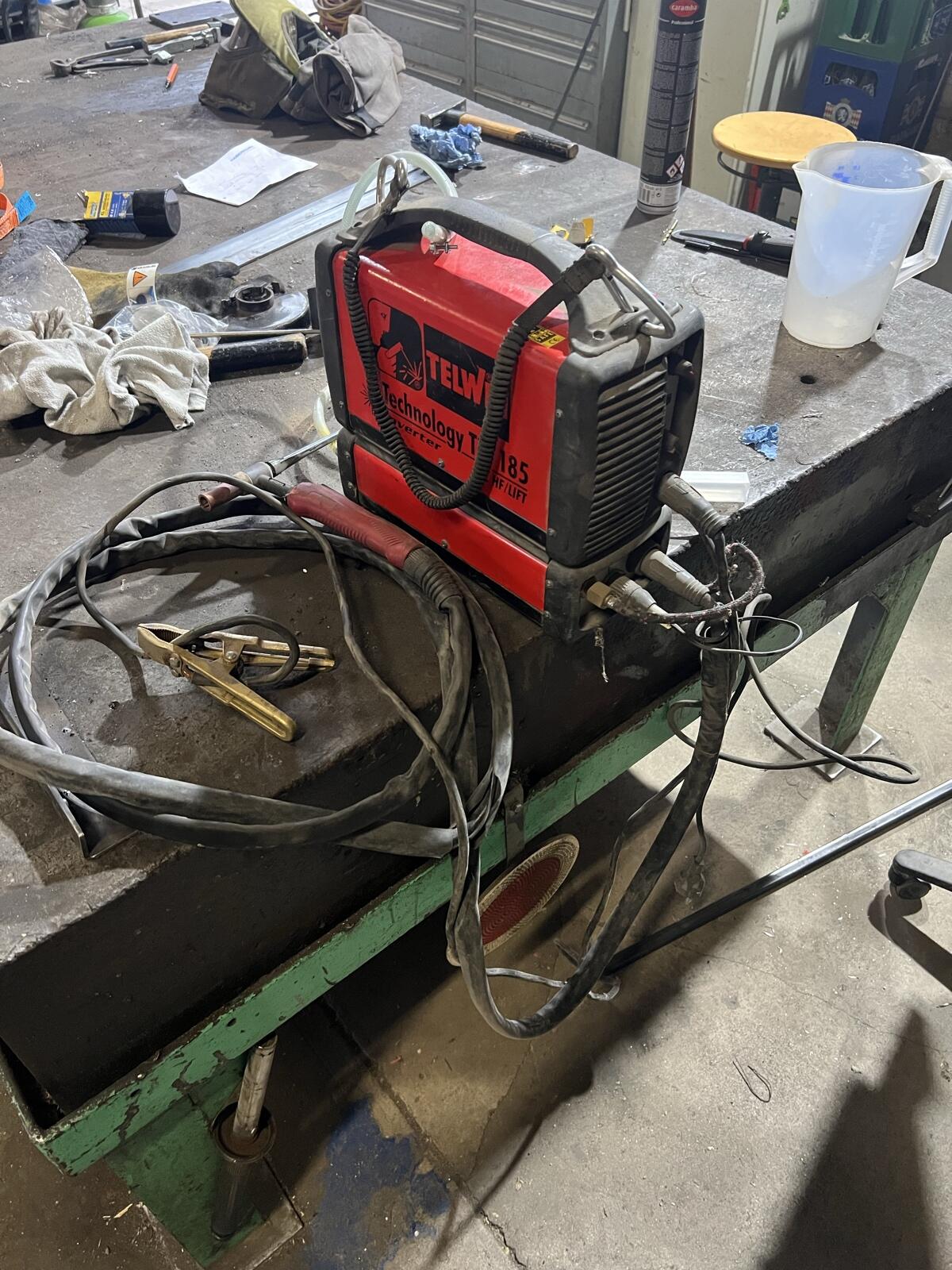 WIG DC Schweißgerät Telwin TIG 185 2