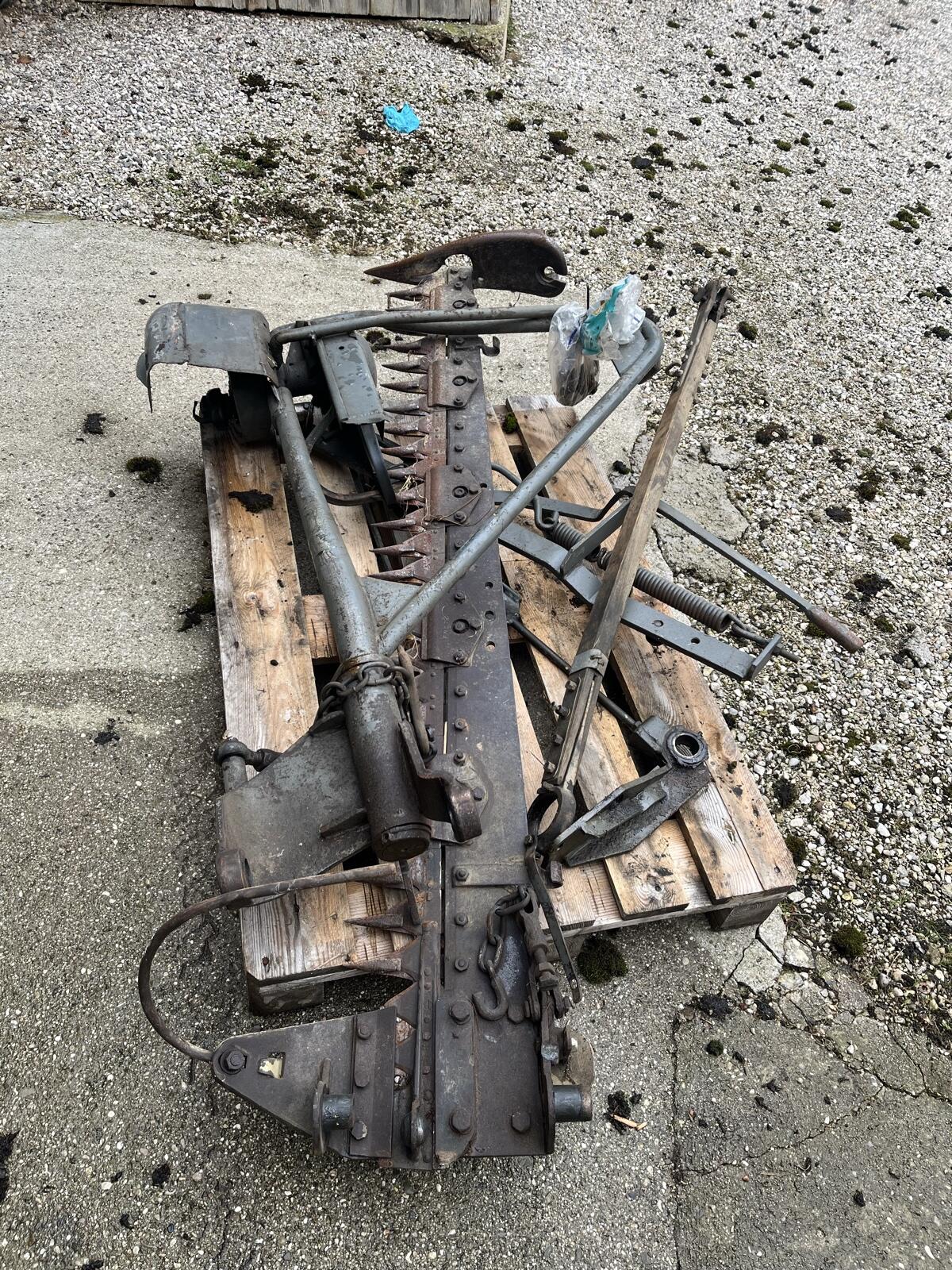 Originales Mähwerk aus 1952 2