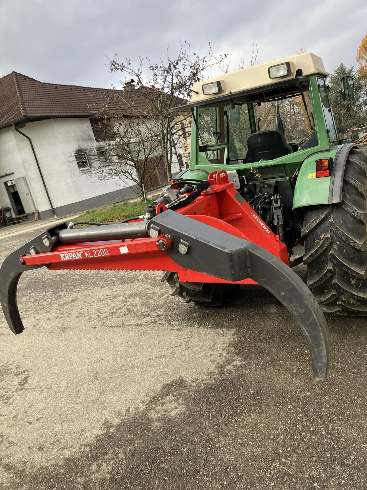 Krpan KL2200, Rückezange 3