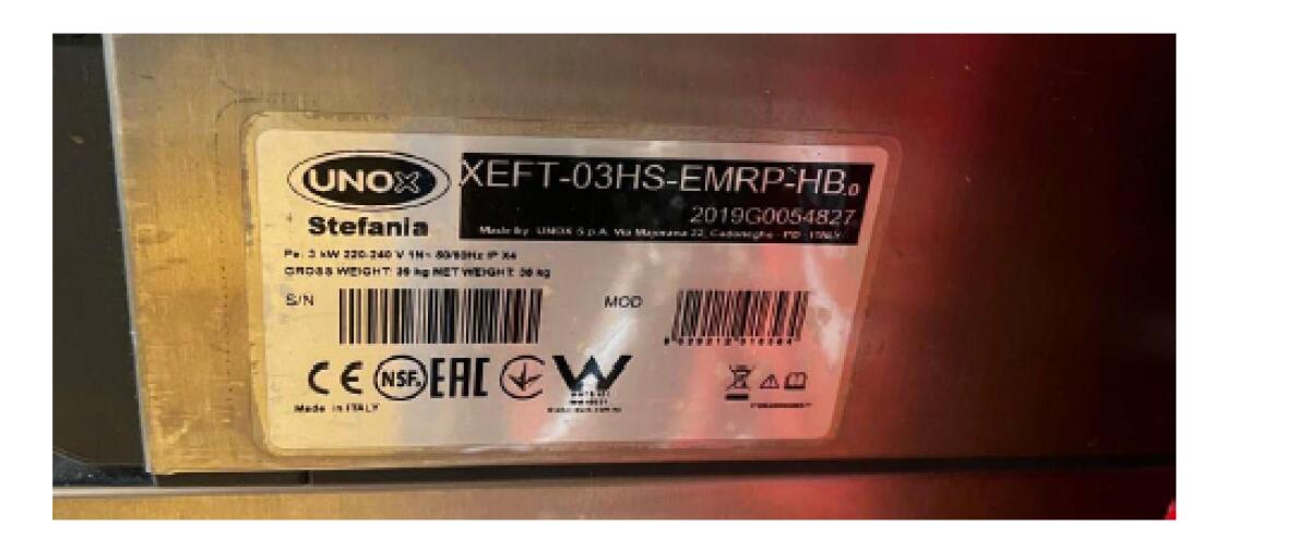 Unox Backofen - Konvektomat mit Wasserdampf 2