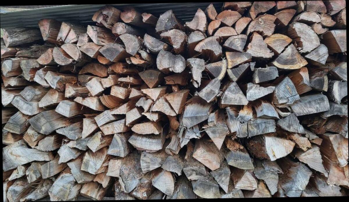 Brennholz Kiefer trocken 3 Jahre gelagert Aktion 2