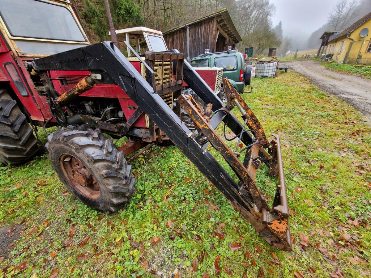 Frontlader von Steyr 980 mit Konsole für Bastler 2