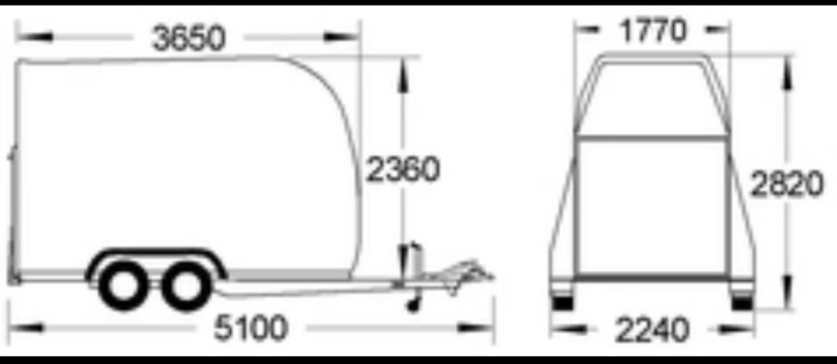 Pferdeanhänger Thiel 1