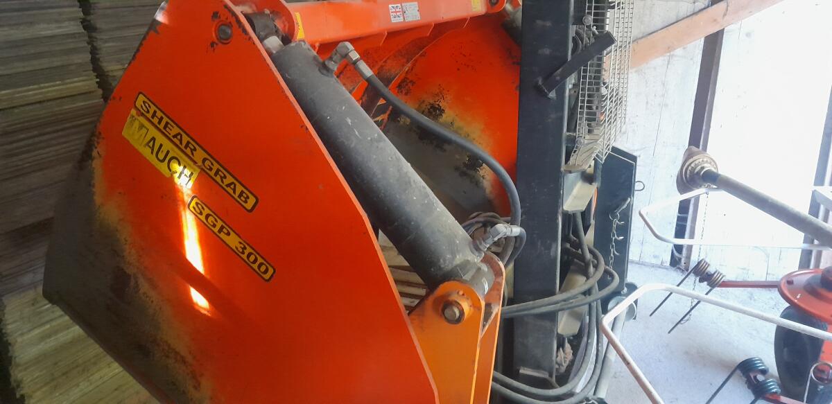 Silozange inkl. Hubgerüst Parmiter SGP 300 3