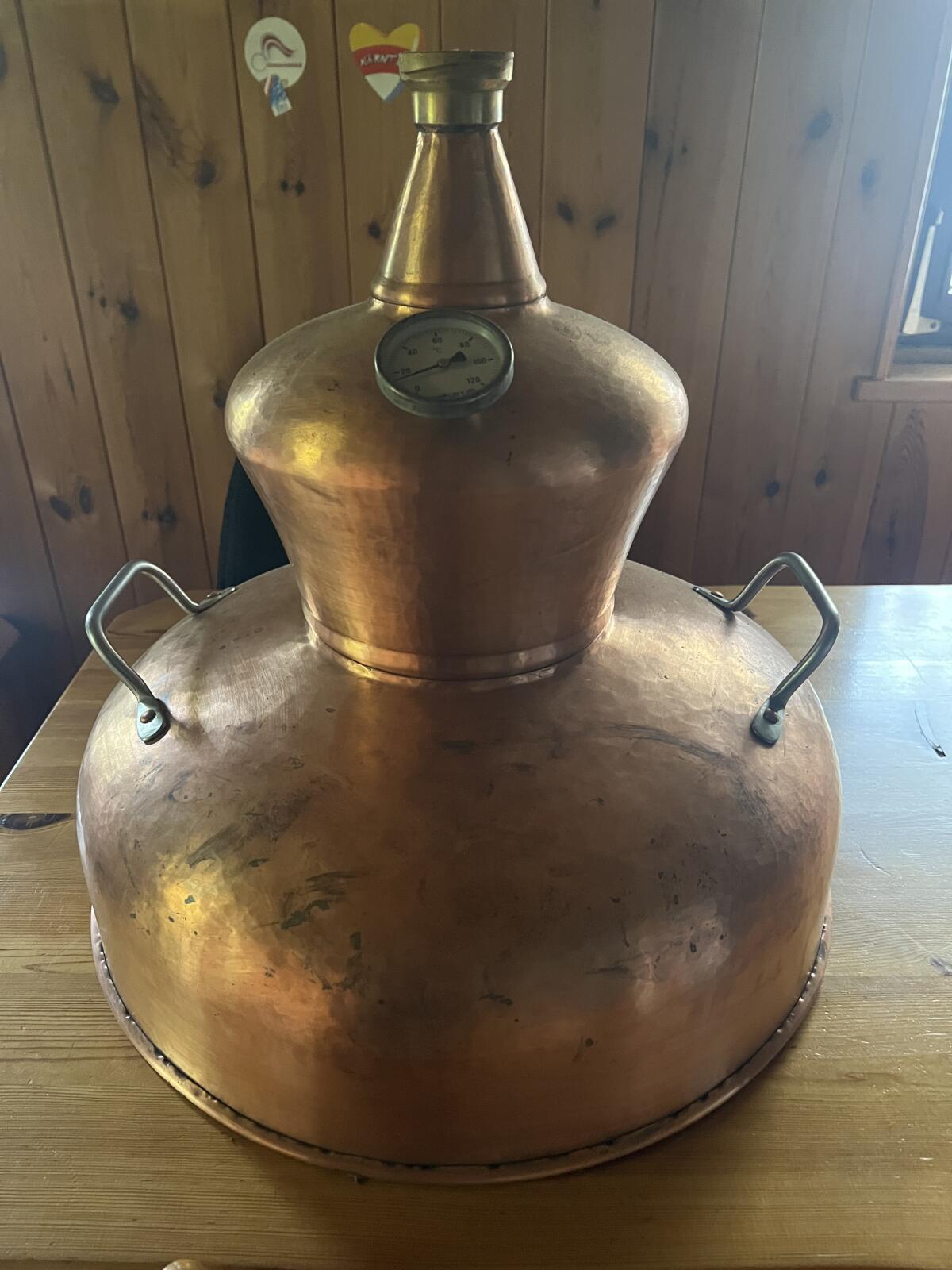 Brennkessel mit Wasserbad aus Edelstahl 74 l 3