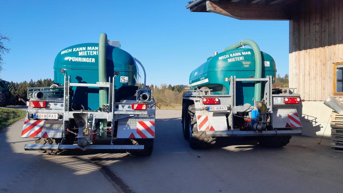 Güllefass Pühringer Pumpfass 2