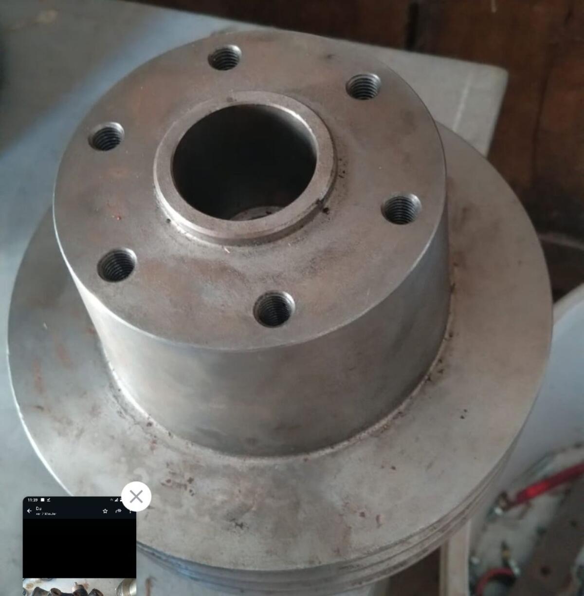 Wasserpumpe Sisu Motor MF 72 Mähdrescher 3