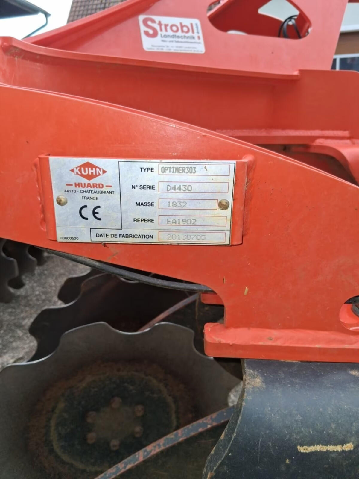 Scheibenegge Kuhn Optimer 303 2