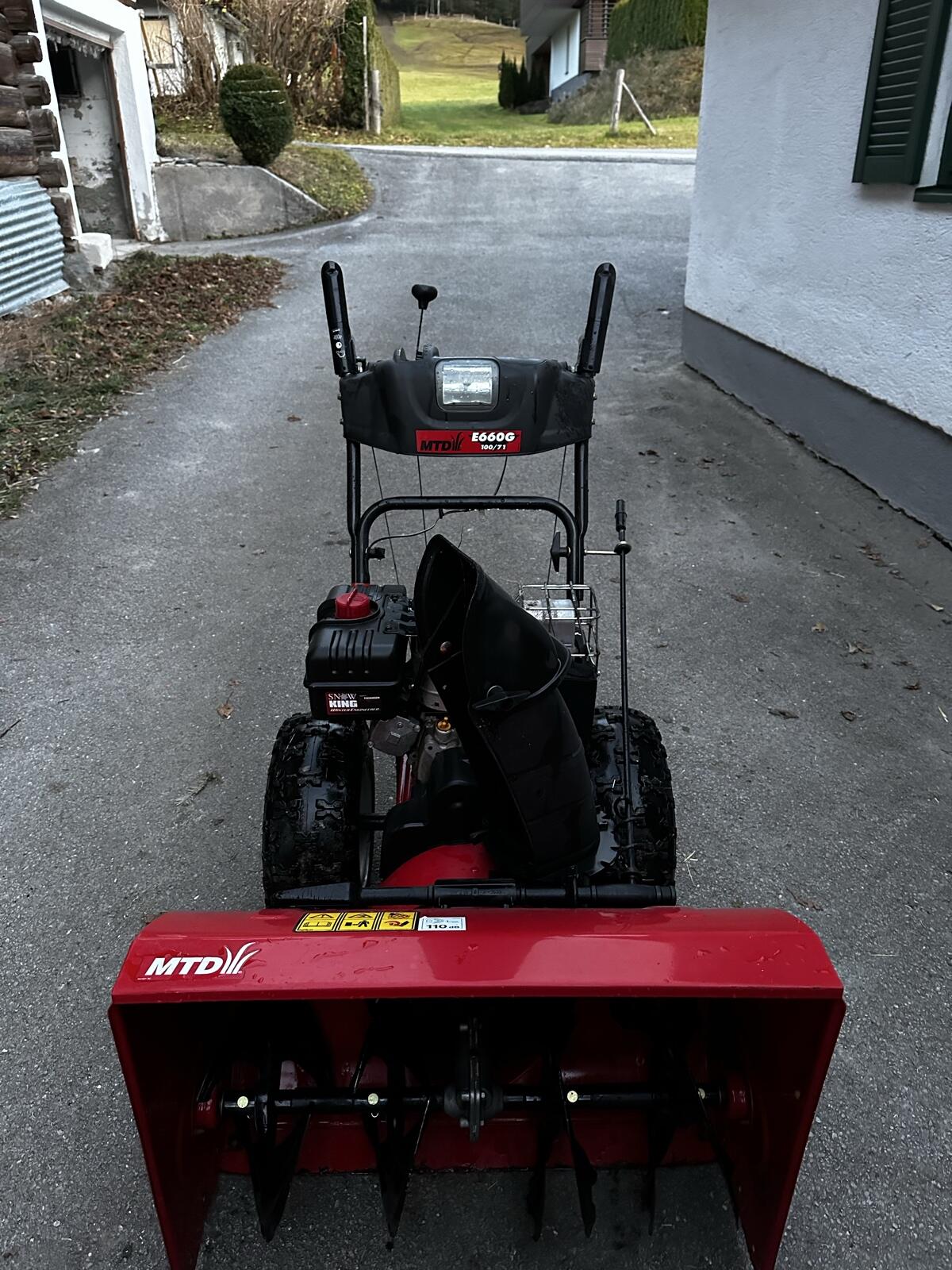 Schneefräse MTD E660G 2