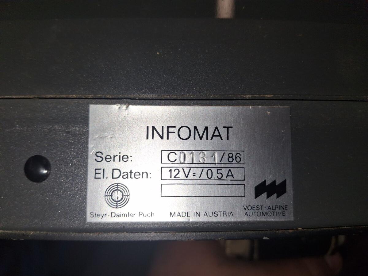 Steyr Infomat 2