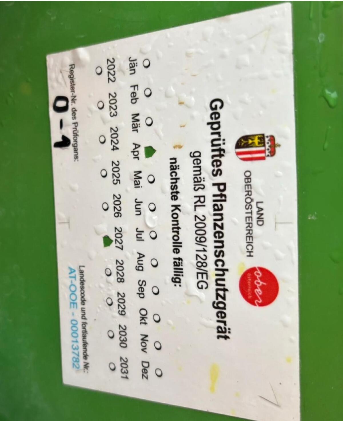 Feldspritze Jessernigg PP1 3