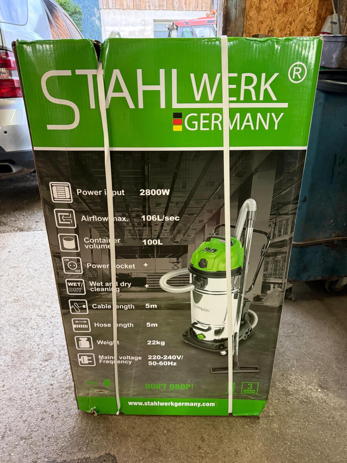 Nass-Trockensauger STAHLWERK 3