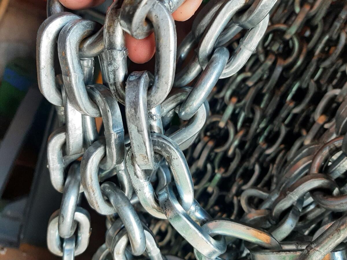 600/65 R38 Schneeketten 1 Paar, Netzketten, Forstketten 3