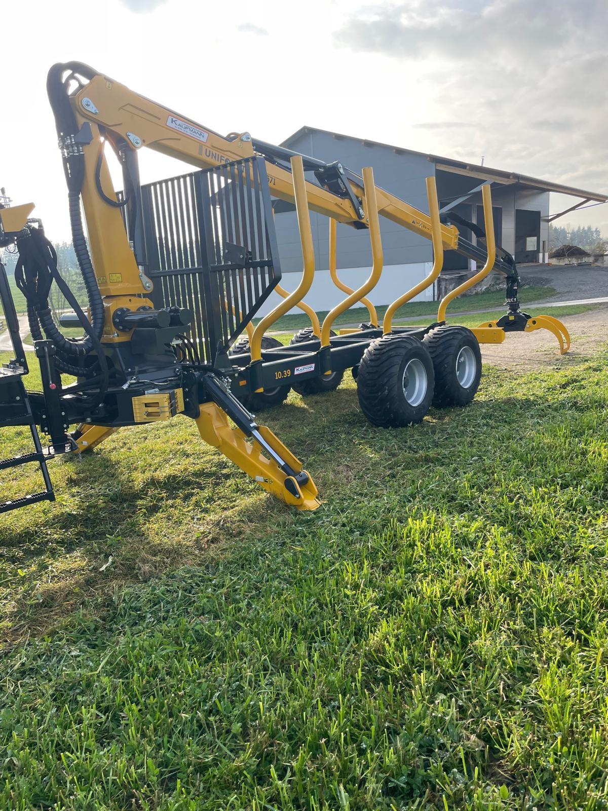 Rückewagen Uniforst 10.39 / 6571 mit Druckluftbremse 2