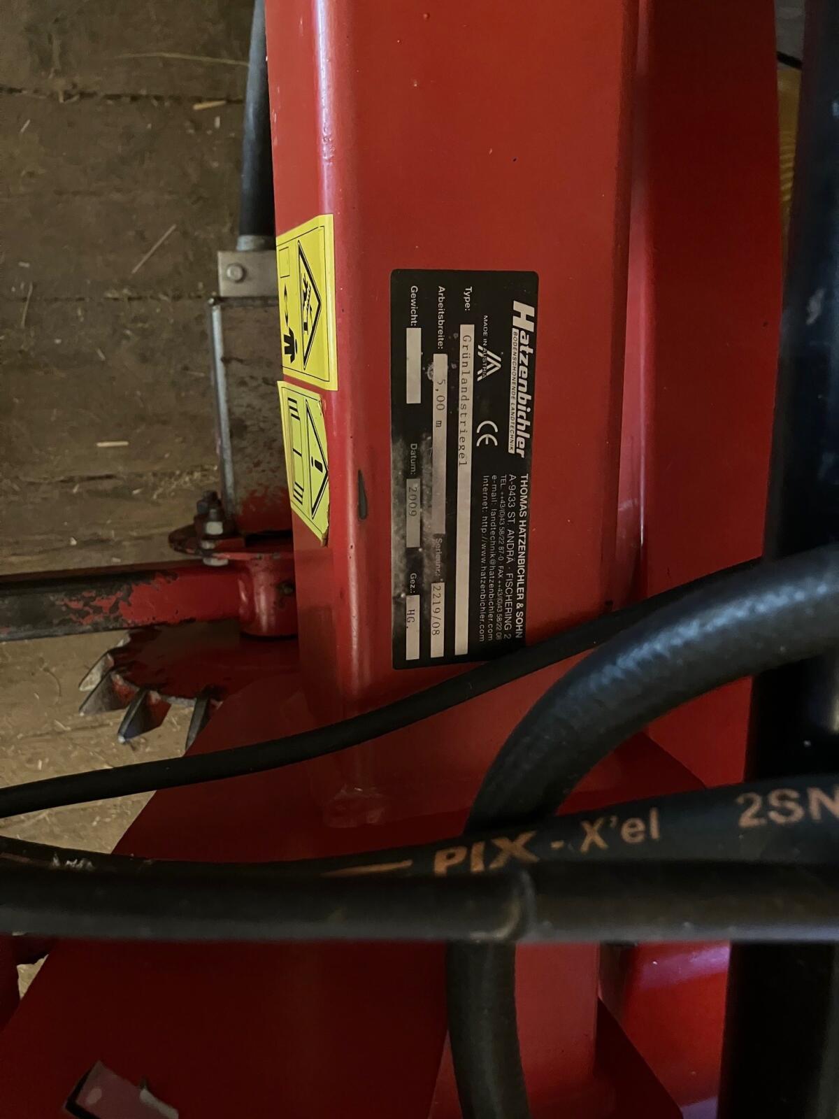 Hatzenbichler Striegel mit Sägerät Air 8 3