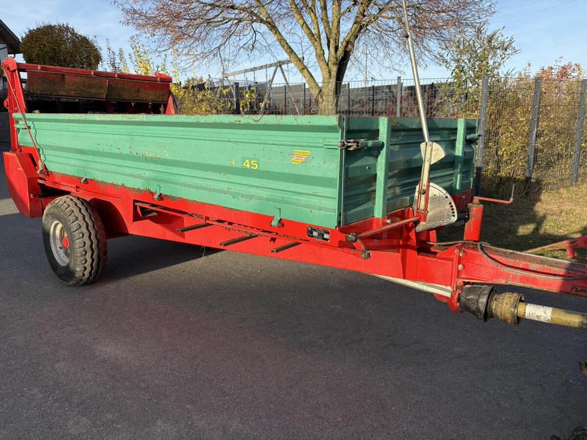 Kirchner Düngerstreuer, Miststreuer 45 2