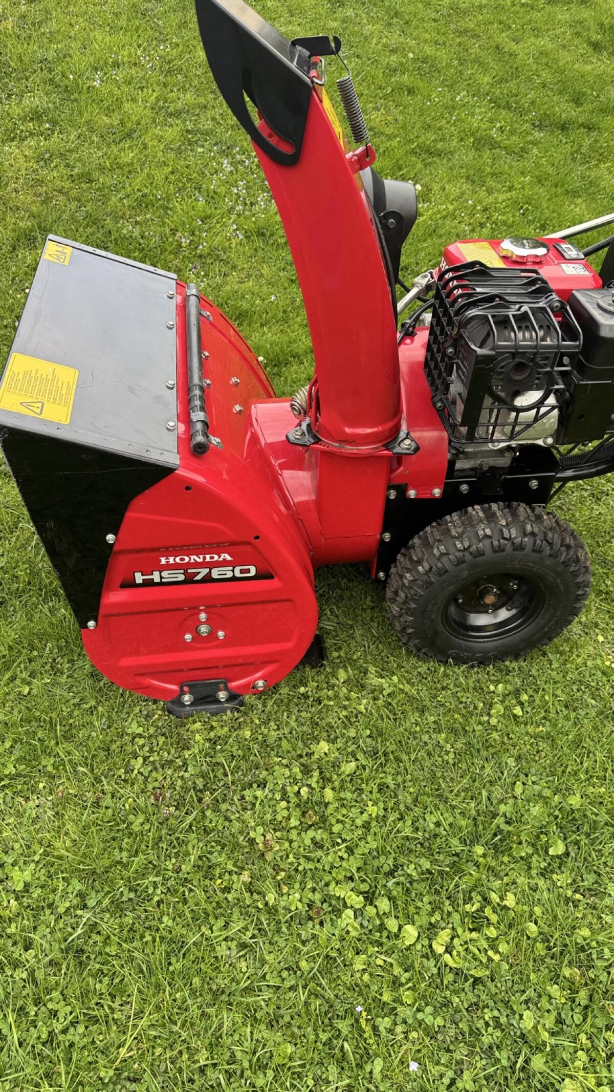 Schneefräse Honda mit E-Starter, Modell HS 760 1