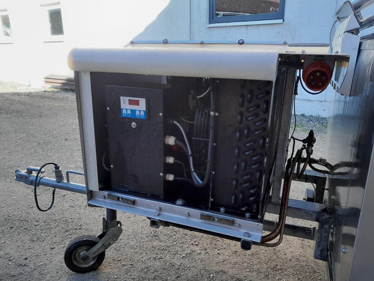 Milchtank fahrbar, Milchwanne 800 l Fassungsvermögen 2